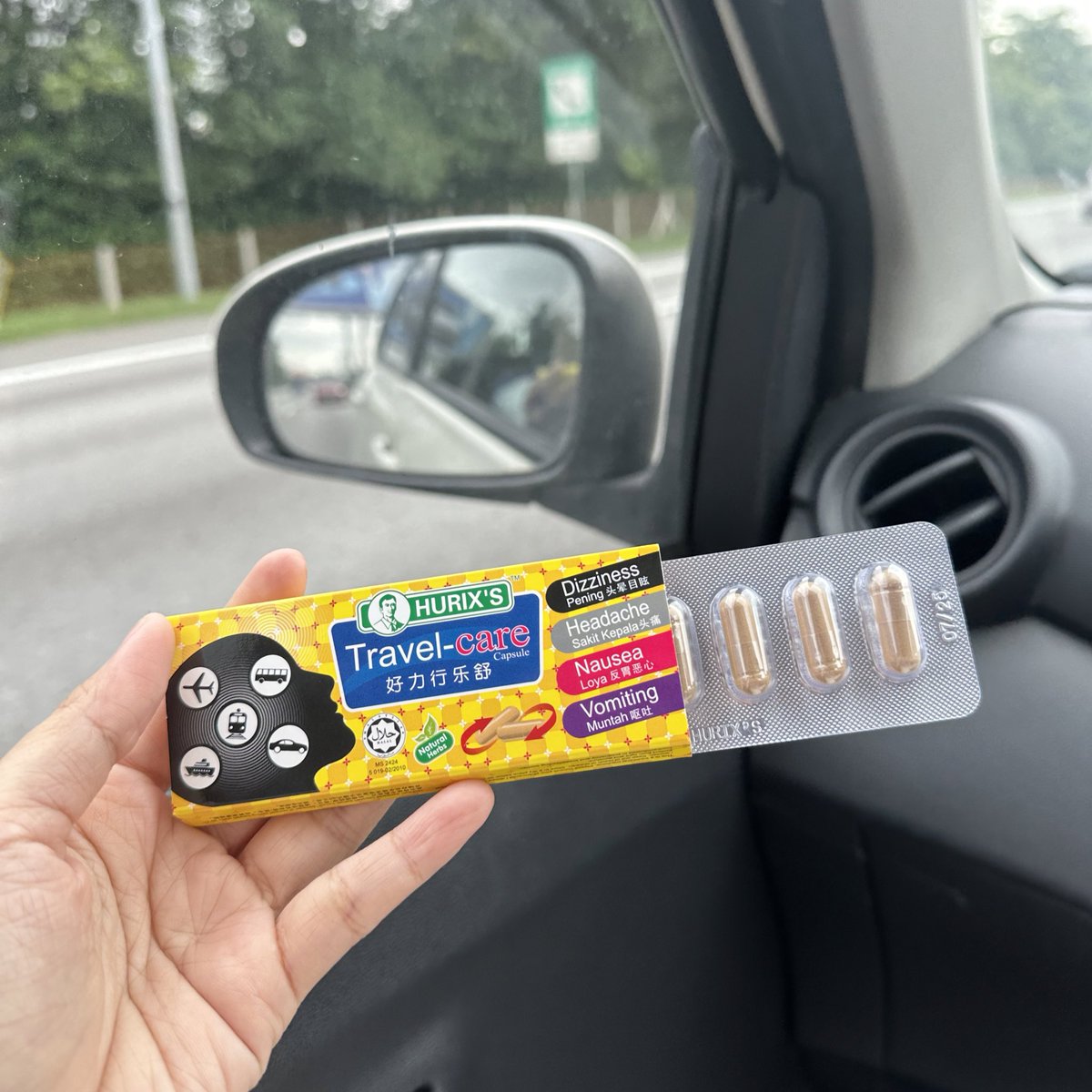 Penyelamat kalau nak jalan jauh!

I dah try makan hurix’s travel care ni masa naik kereta, naik flight, naik boat, hilang segala pening pening 😆