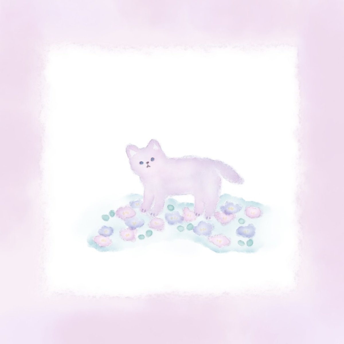 ミニ原画のような可愛らしいイラストができました🖼️✨
色をすごく迷ったけど、好きな色合いで描けて嬉しい〜🥰
#イラスト #illustration #ねこ #cat