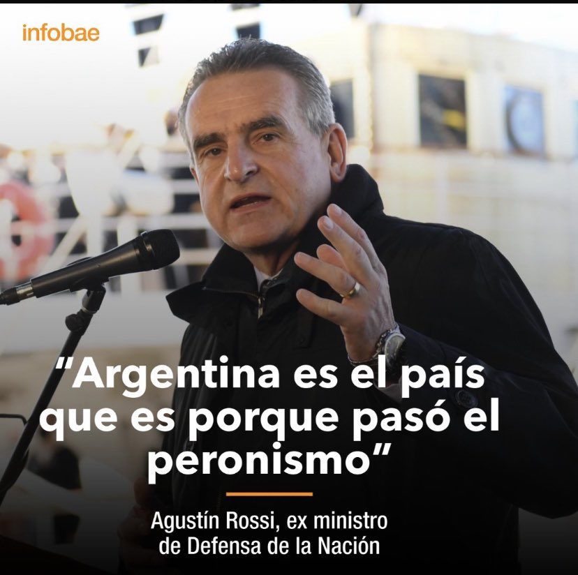 Por primera vez le doy la razón. Argentina es lo que es “ gracias “ al peroncho kircho massismo. Estos tipos deliran viven una realidad incierta porque sus bolsillos están llenos para varias generaciones.