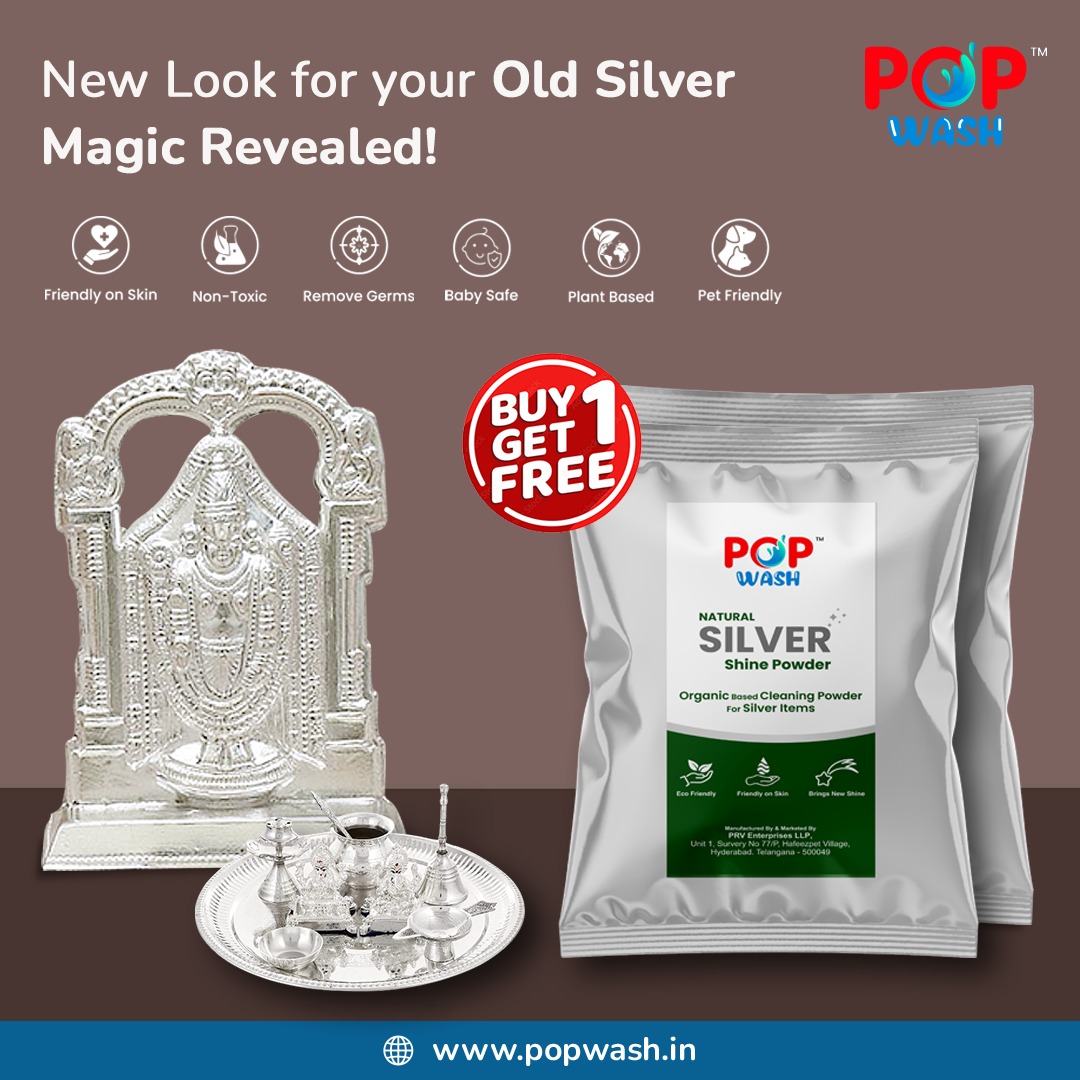 popwashin's tweet photo. Shine bright like Silver this festive season Bring back the brilliance of your Puja silverware with our effective Natural Silver Cleaner! #SilverShine #FestiveVibes #PujaSilverware #SilverGlow #FestivalPrep #SilverCleaner #ShinySilver #silverrevival
#Organic #Natural #cleansilver https://t.co/3ud7jNr0nA