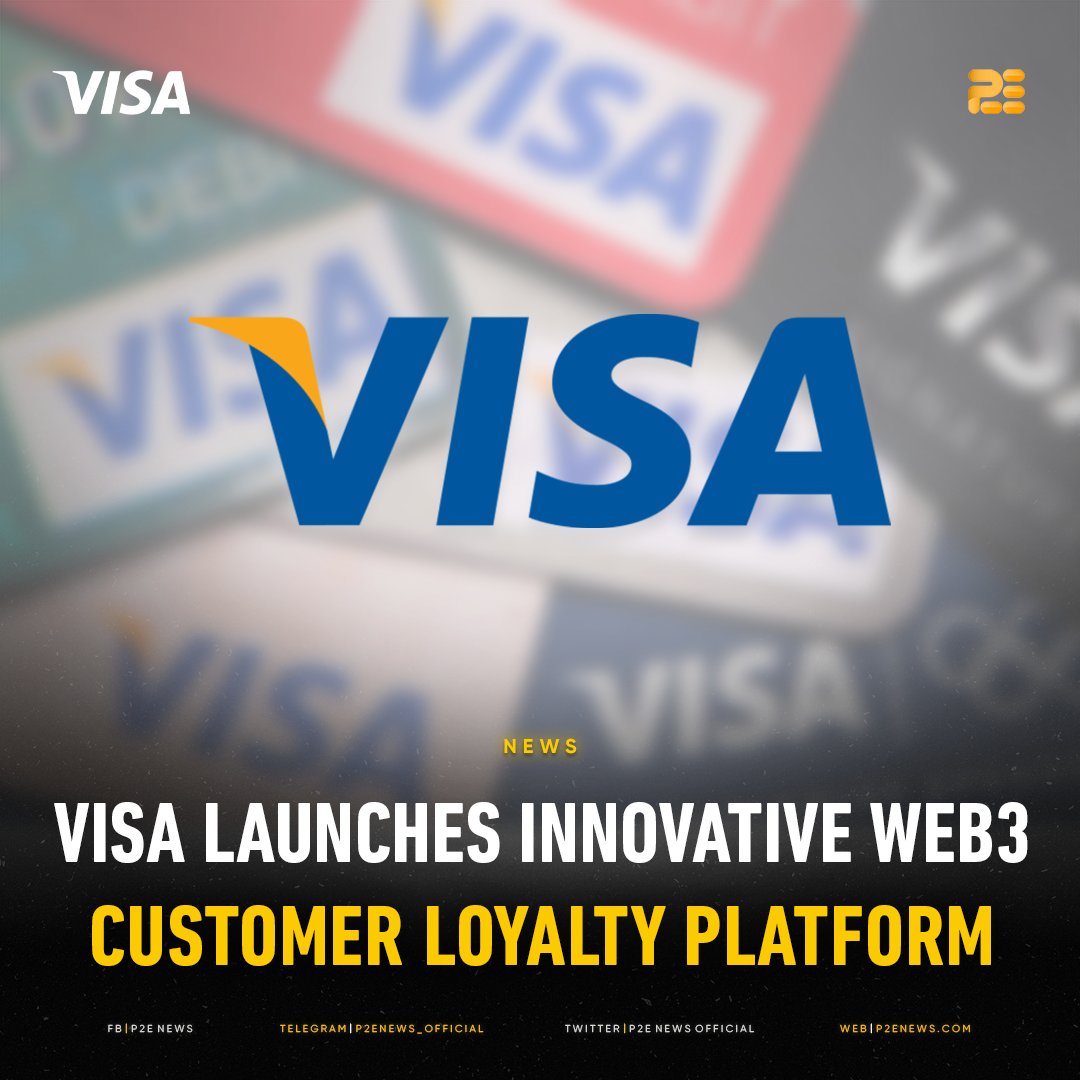 Leading the charge in customer loyalty, <a href="/Visa/">Visa</a> introduces a Web3-based platform allowing brands to create immersive, gamified consumer experiences.

This aims to reward user interaction, moving beyond traditional transaction-based programs.

FULL STORY: bit.ly/3TOTE9n