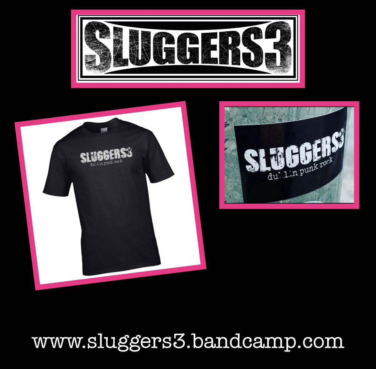 sluggers3.bandcamp.com for t-shirts, stickers and badges #punk #merch #tshirtslovers