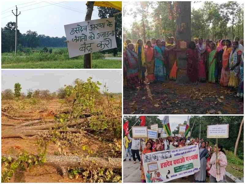 Rajeevshagun's tweet photo. @Greenisamissio1 Meanwhile huge forest of #Hansdev chhatisgarh india,is under great threat due to coalmines allotment, only local indigenous r fighting,no main media speak.nothing is more important then this to be stopped. @GretaThunberg https://t.co/8t8nDv27Ov