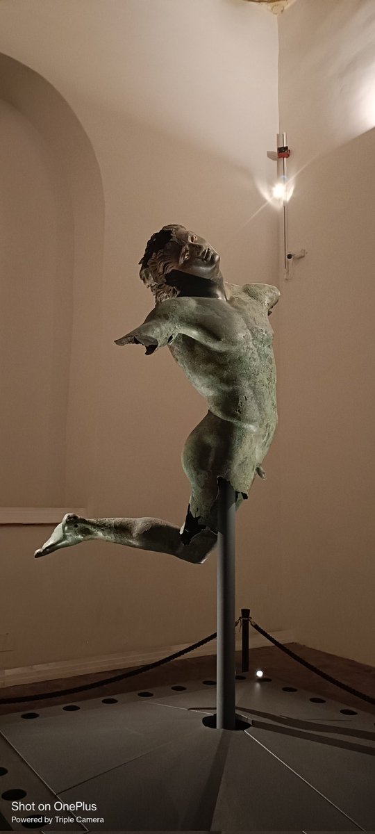 fifered's tweet photo. visited mazara and what a cool place the dancing satyr is incredible https://t.co/jpOUBaXasF