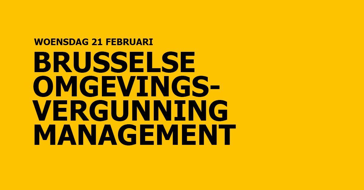 Neem uw kans en ga voortvarend aan de slag met uw vergunningsaanvragen in het Brussels Hoofdstedelijk Gewest met onze cursus Brusselse Omgevingsvergunning Management. Stevige grip hierop is 'key' gezien de continu veranderende regelgeving. bit.ly/3TVzfiP