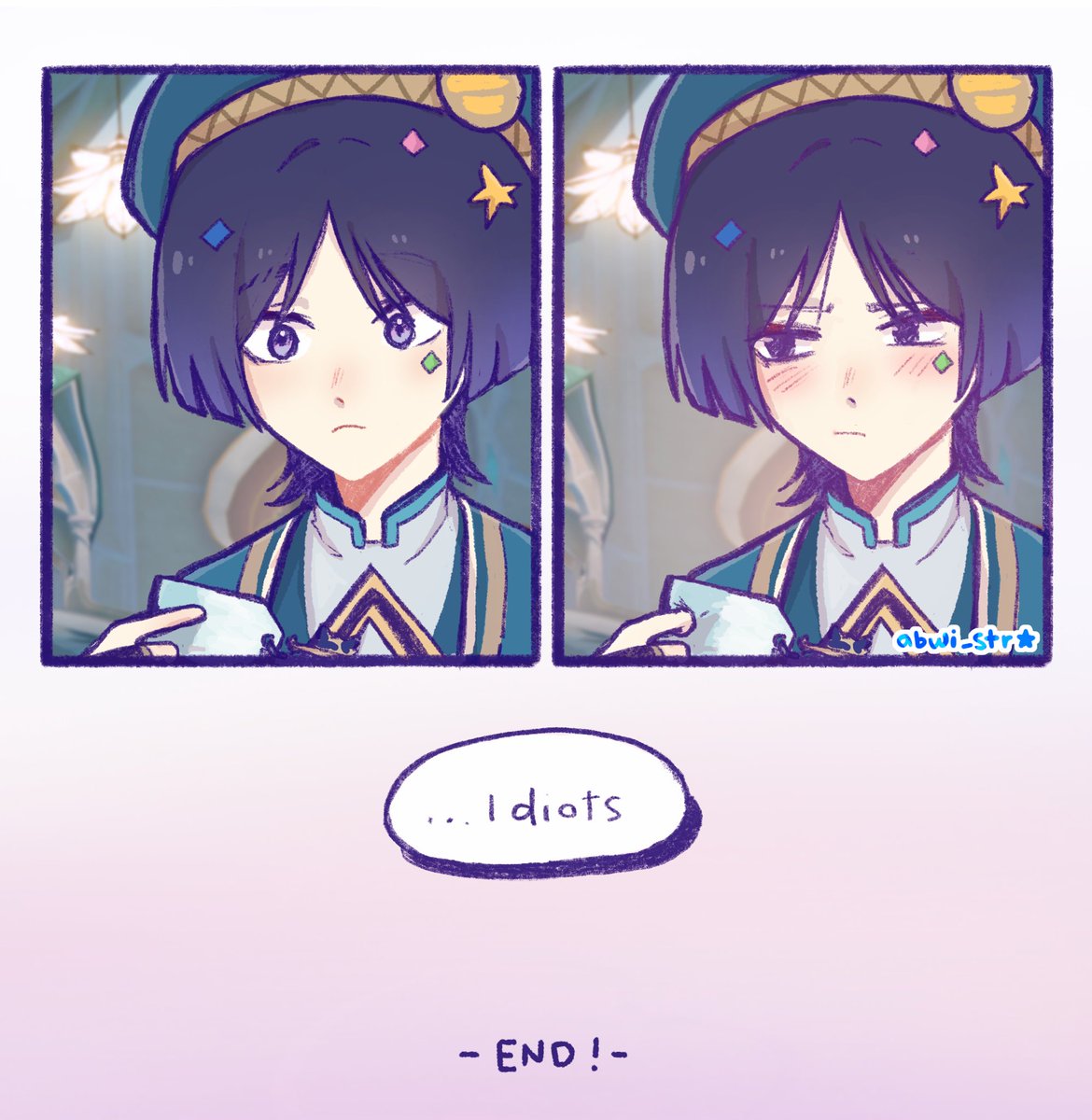 Not the best greeting but it's something he wanted to hear 🐱
Here's a super late birthday post for my babygirl 🥹
I didnt get to finish it on time (2024 kinda wild💀)
#wanderer #scaramouche #genshin