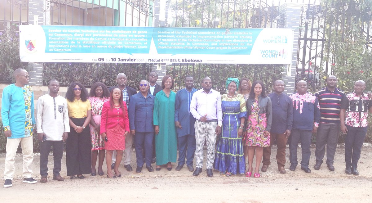 DataGender237's tweet image. La 1ere session du Comité technique sur les statistiques de genre au Cameroun se tient ce jour à Ebolowa sous la direction de @MatipAlain @minproffcmr, en présence des administrations et des organisations partenaires du programme #Womencount.
@unwomenafrica
@RakyChaupin