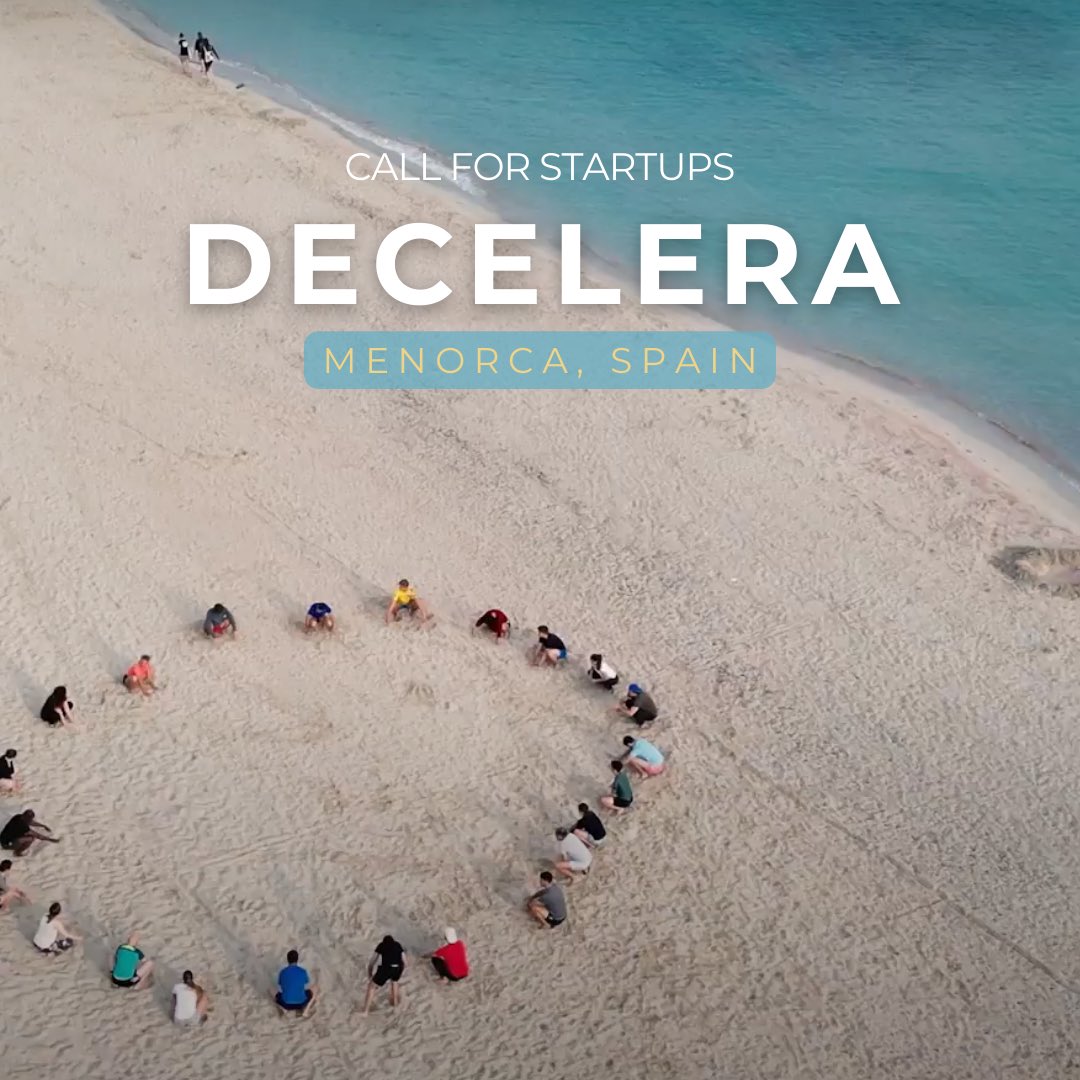 🚀Startup Founders! Apply for #Decelera2024!

🌿Breathe, Focus and Grow
 🤝🏼€150K equity-free funding + €2M follow-on potential
🌐Network with top mentors &amp; founders

Decelerate to make meaningful strides! Apply by Jan 26. Are you in?

decelera.ventures/application-20…