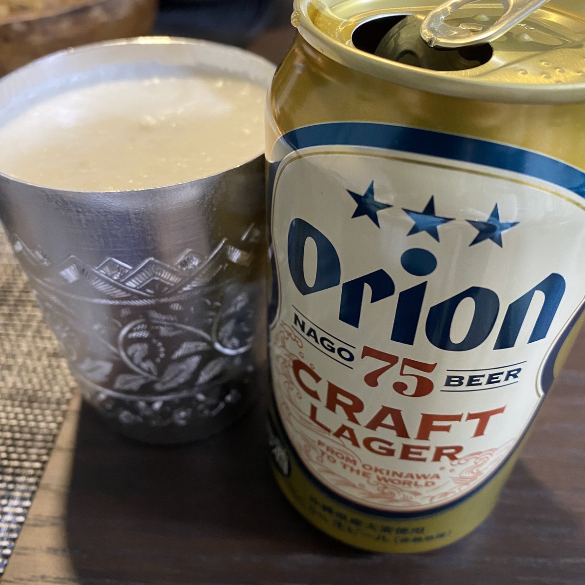 valshamm's tweet photo. #今日の酒 
オリオンビール
クラフトラガー https://t.co/S1KJ5Zp35j