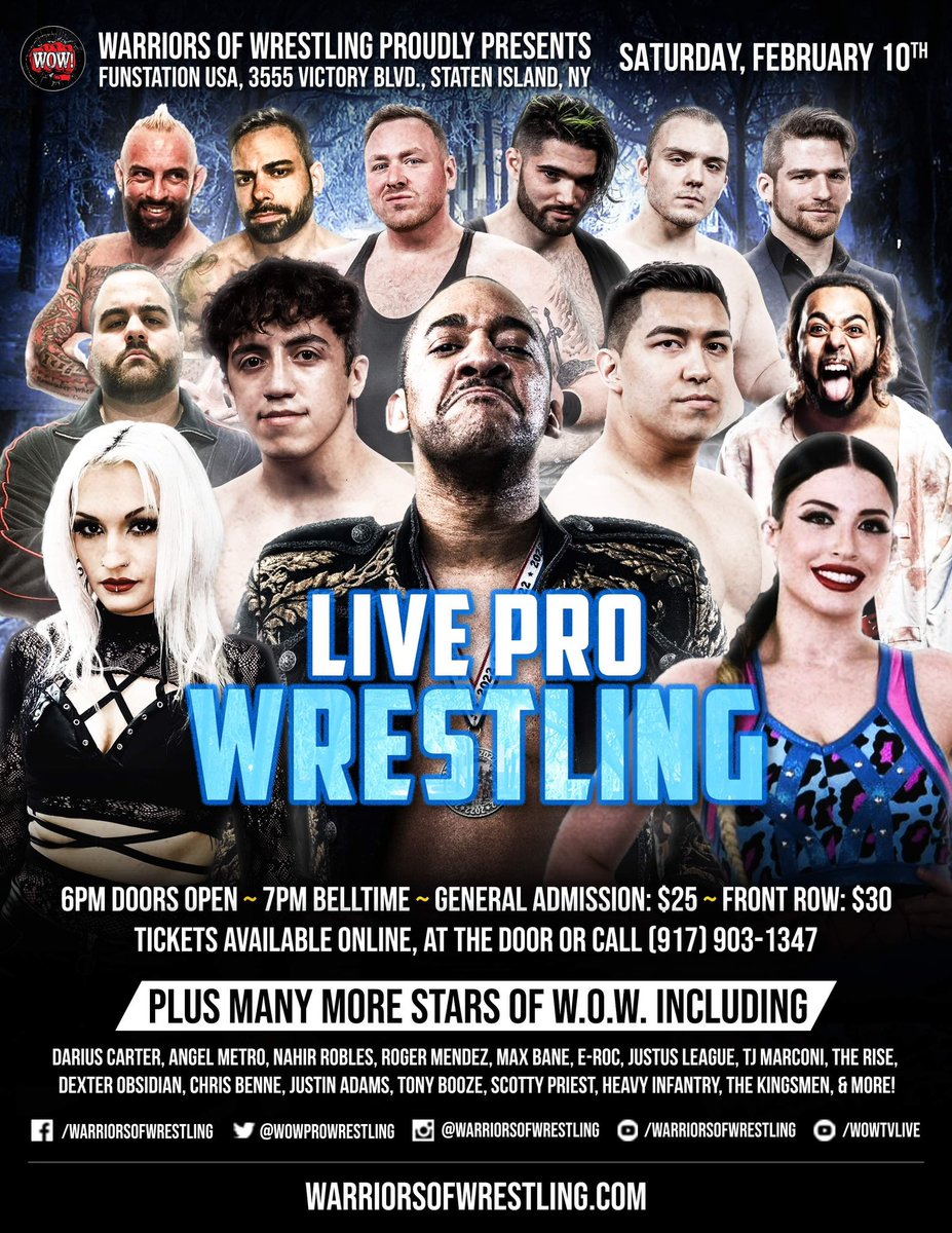 Warriors Of Wrestling tweet media