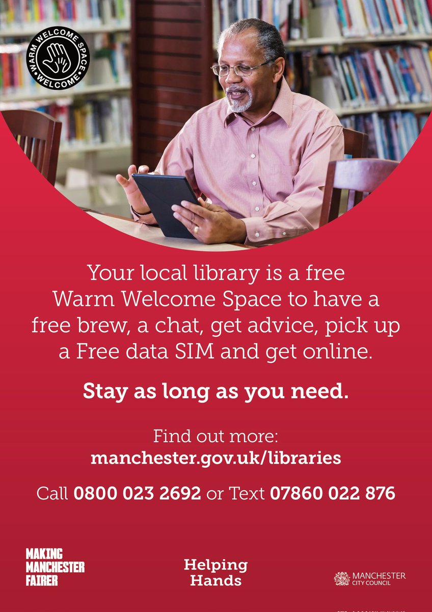 ForumCentre's tweet photo. Throughout the #winter, we have welcoming #warmspaces at #ForumLibrary and at #ForumFlavours.
Refreshments and activities available. https://t.co/LMY3Z1e3Sl