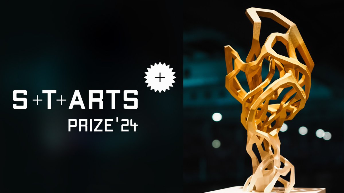 The #STARTSPrize yearly competition is back! 2 prizes, each with €20,000 prize money, to honor innovative projects at the intersection of #science, #tech & the #arts! Apply before March 1, 2024! t.ly/28UDF