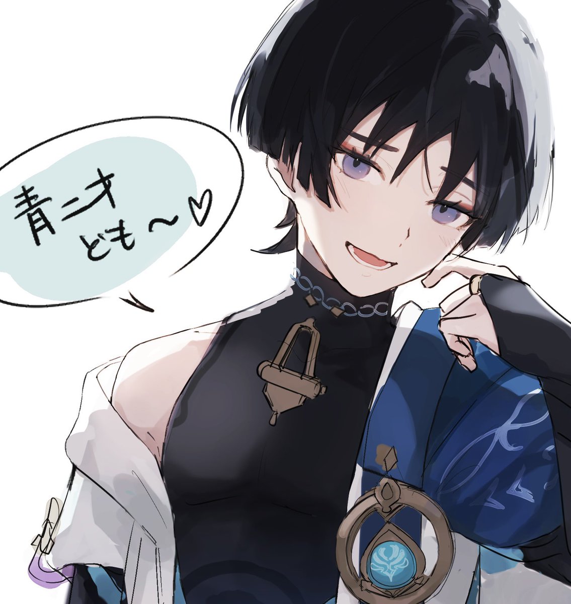 rainyU_01's tweet image. 放浪者くん
 #GenshinImpact
#wanderer
#放浪者