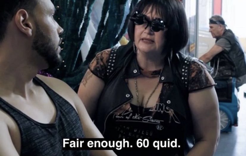 “I’ll put the heating on.”

British Gas: