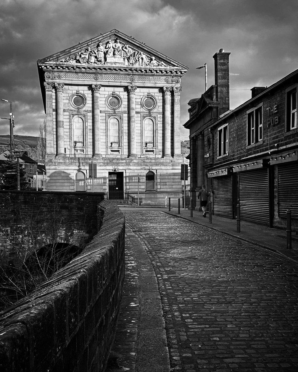 Had a little mooch round Todmorden. 
#Todmorden #bnwphotography