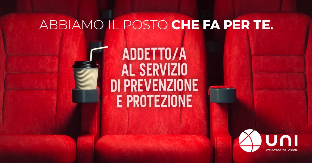 normeUNI's tweet photo. @unioncamere @IfUnioncamere @ecocamere @Ecosist_CamCom @SiCameraSocial @PID_CamCom 
#JobProfile: #UNI cerca per la sede di Milano un #Addetto/a al #ServizioPrevenzioneProtezione. Candidati entro il 9/2 Tutte le info qui https://t.co/sehBmLXM3B @infocamere @CamCom_gov https://t.co/190BJ8iRqA