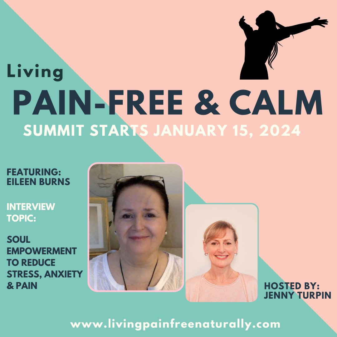 stresscoachuk's tweet image. Raise your hand if you have been suffering from pain, tension, stress and anxiety for some time, feel you have tried everything and are looking for a natural solution – without any of those nasty side effects? #naturalsolutions #painfree #painrelief #pain
summit.livingpainfreenaturally.com/Eileen-Burns