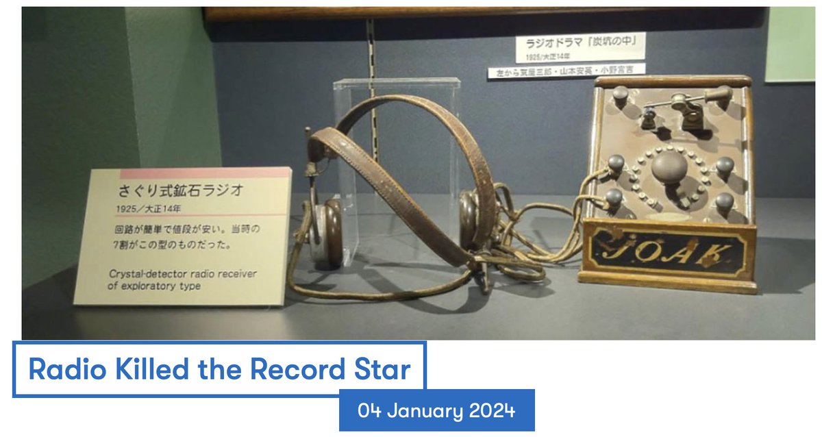 AsianStudies's tweet photo. 📻 Let's explore the Impact of Radio in #Japan's #Music Evolution in our latest blogpost!
➡️ Read the full story here: https://t.co/qHFqfUF6qE
➡️ For other #IIAS Blog publications, visit https://t.co/4G2AZU7zrU
#IIAS_Leiden #IIAS_blog #IIAS #asian_studies #Leiden_university https://t.co/fNmic1zZJO