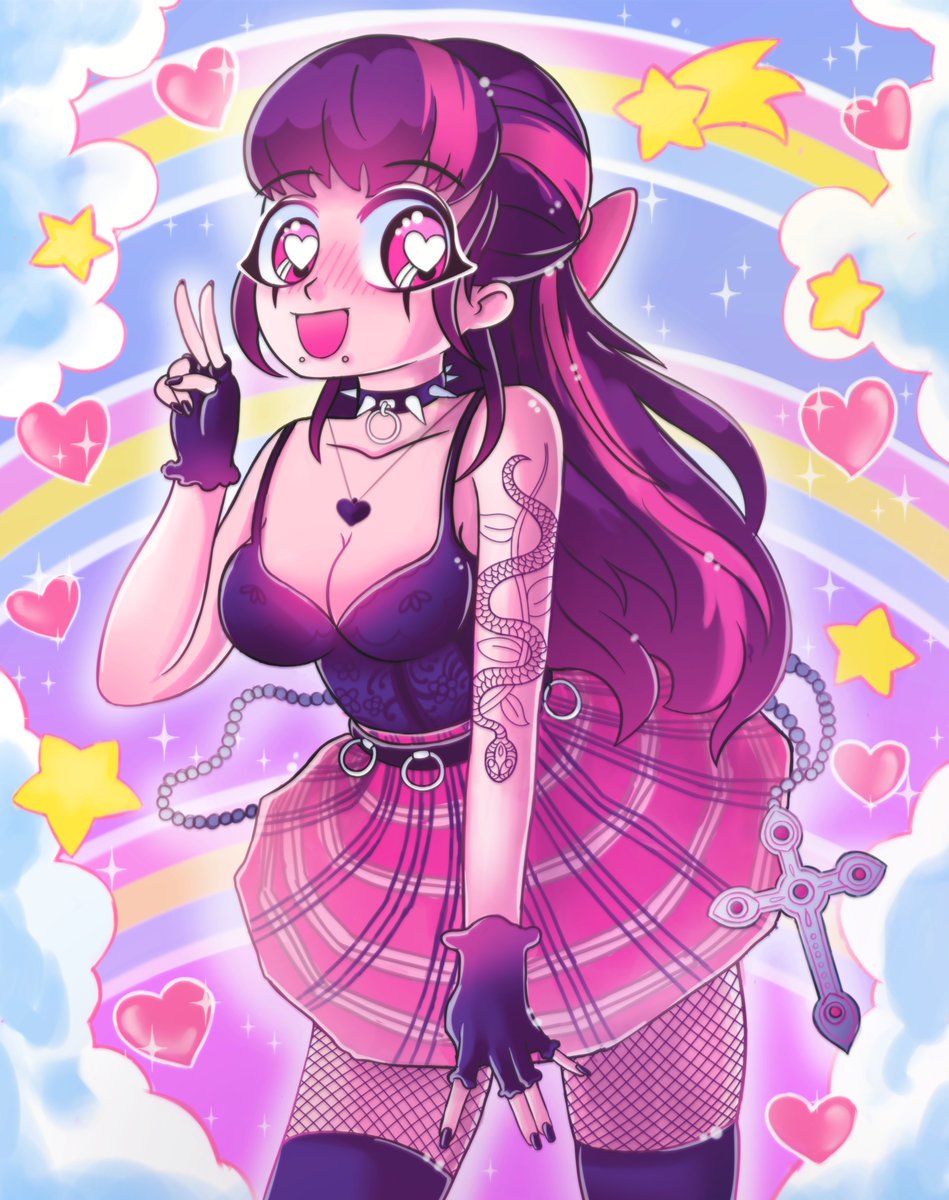 H0rnySpikez's tweet photo. My art Range! ✨💗 https://t.co/D2Pv5yuhXw