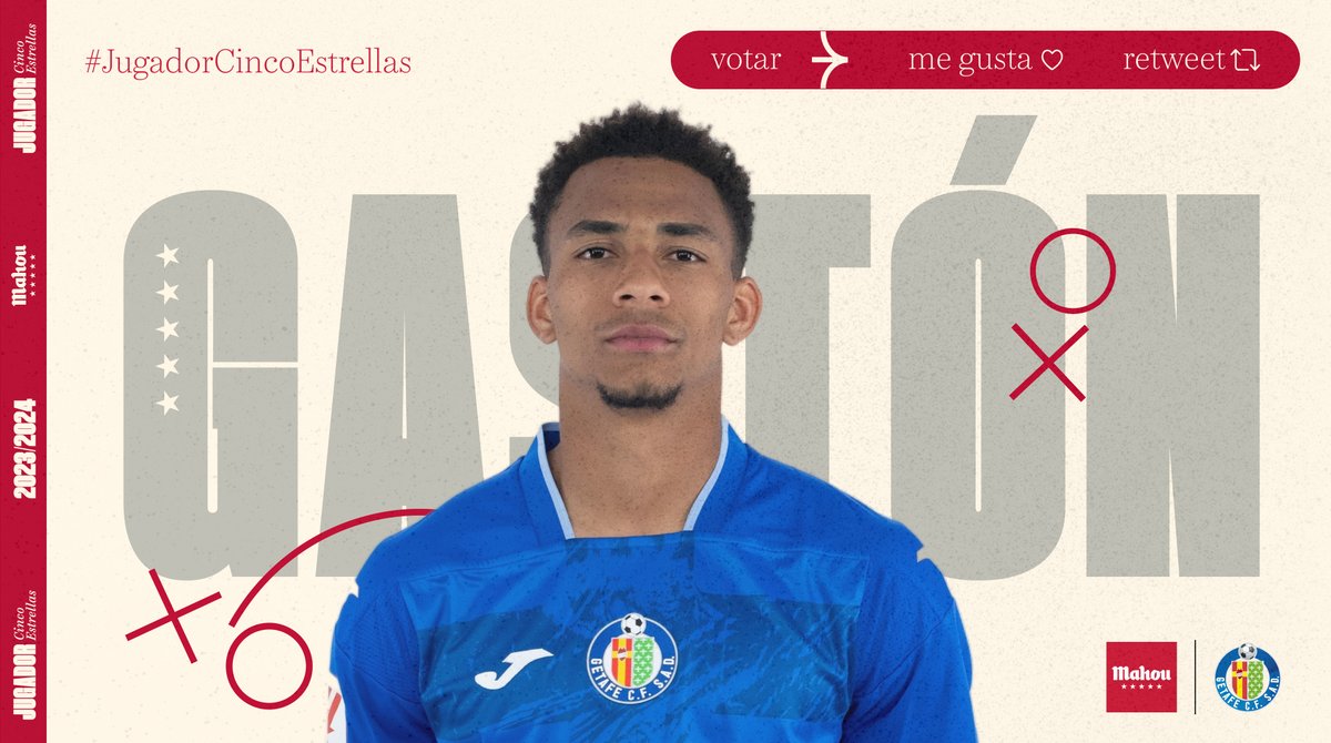futbolmahou's tweet photo. RT o MG si crees que @GastonAlvarez03 ha sido el #JugadorCincoEstrellas del @GetafeCF en diciembre (5/6) https://t.co/qS5CHT4qEF
