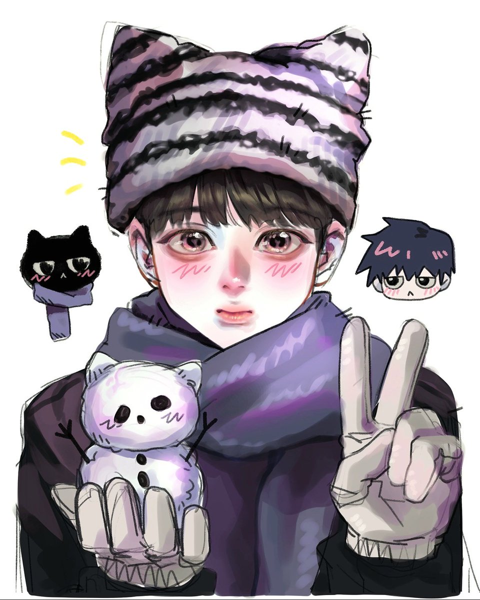 bibidi_bade's tweet photo. 모브냥이 #mp100 https://t.co/wFSeQKSffy