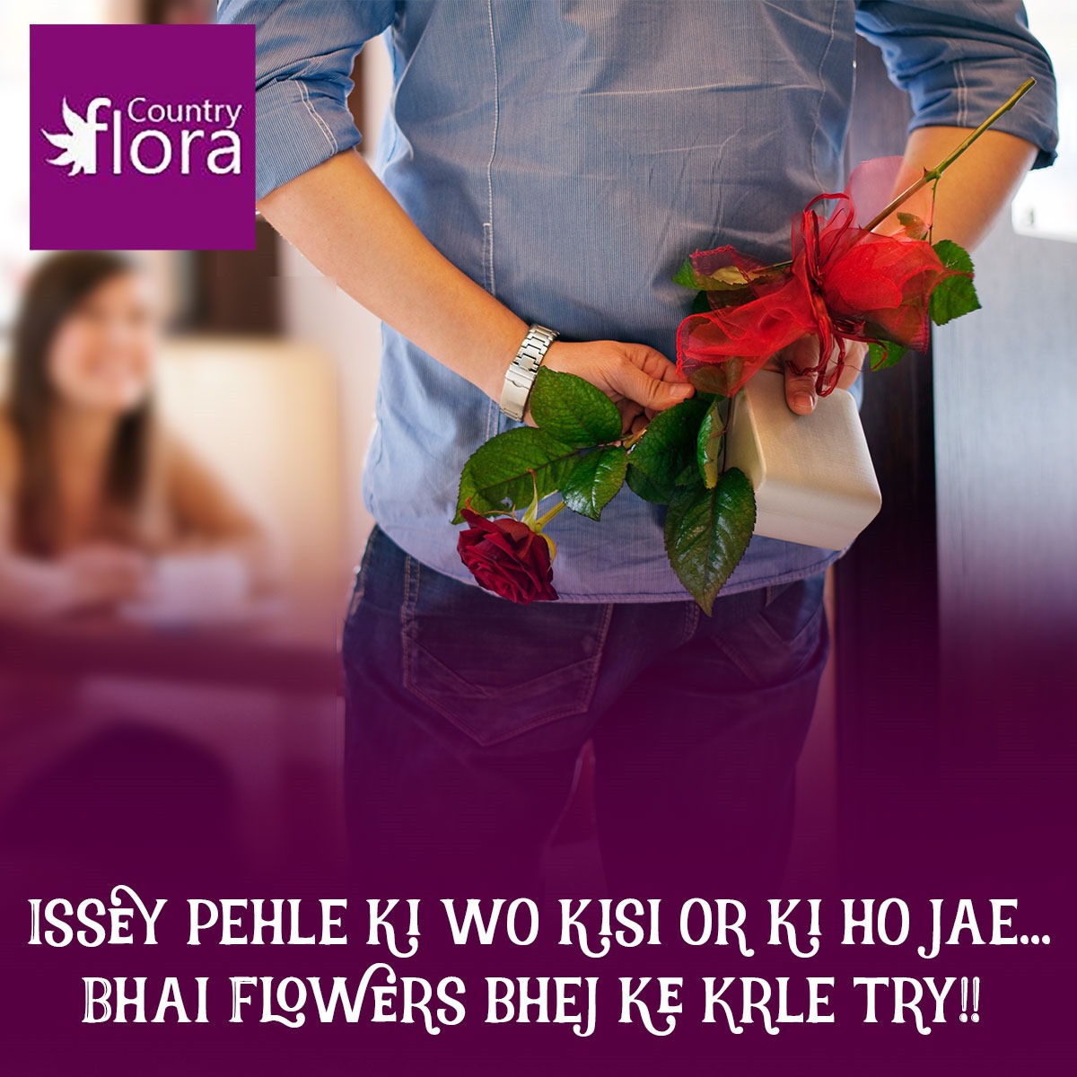 Issey phele ki wo kisi or ki ho jae, bhai flowers bhej ke krle try!!  🌹🍰 Because why wait for fate when you can send a bouquet of love  today! Same-day and midnight delivery, because time is of the essence.  💐💖  #FlowersForLove #ExpressYourFeelings #SameDayDelivery