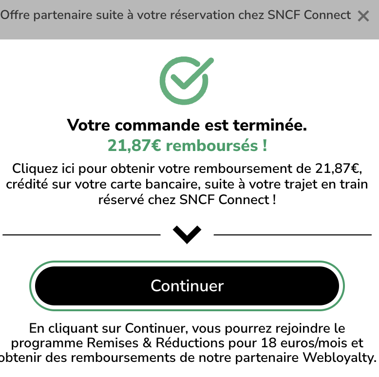 Bonjour <a href="/JPFarandou/">Jean-Pierre Farandou</a> , toujours les mêmes bêtises sur <a href="/SNCFConnect/">SNCF Connect</a> avec l'arnaque Webloyalty. Toujours l'incompétence en gare: "nous, on est SNCF, pas Ouigo", avec tournage de talons devant une demande de renseignements. Il y a du progrès à faire en 2024.