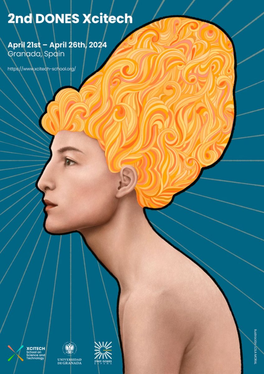 ⚛️ Ya hay fecha para la 2ª <a href="/DONES_Xcitech/">DONES Xcitech</a> donde profesionales, reconocidos científicos y expertos a nivel mundial se darán cita en un foro sobre energía de fusión.

🔝 La imagen del cartel, diseñada por la artista <a href="/lolamoralbd/">Lola moral</a>, representa una figura neutra y cargada de humanismo