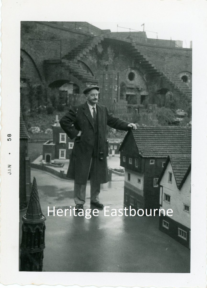 EB_Heritage's tweet photo. #TimehopTuesday to the model village at the Redoubt Fortress in January 1958. We're having a retrospective panic over the lack of railings on the stairs... https://t.co/mIho2kjYvd