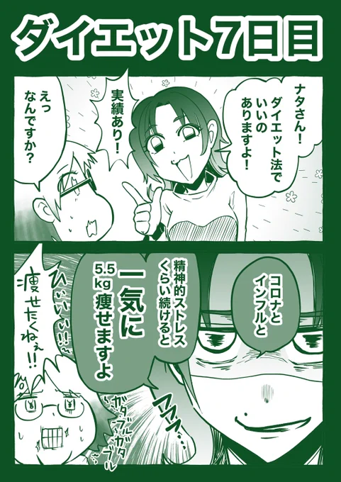 ダイエット7日目 