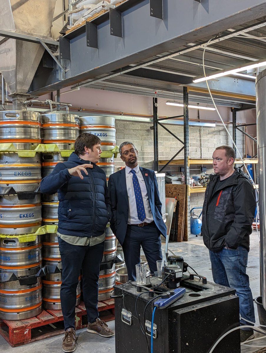 More behind the scenes from @vogbrewery. Welsh breweries, beers