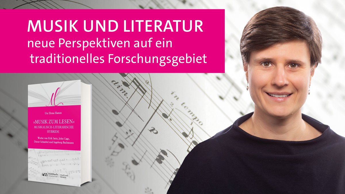 Musik zum Lesen: Rombach-Autorin Ute Elena Hamm untersucht in ihrem neuesten Werk musikalisch-literarische Hybride.

Im Interview erklärt sie unter anderem, warum ‚Musiken zum Lesen‘ für sie Kunststatus haben 👉 rombach-wissenschaft.de/2024/01/09/mus…