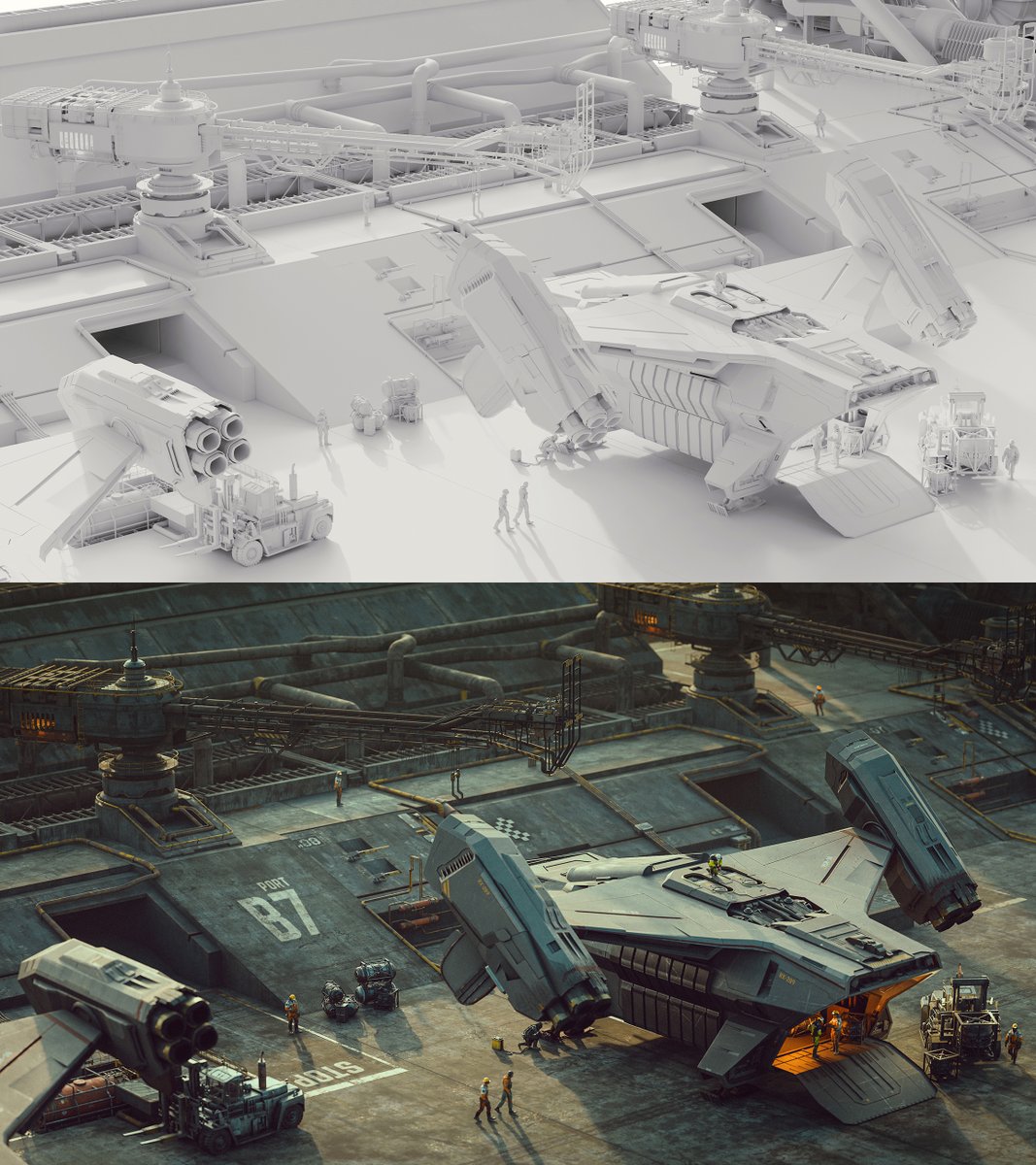 exolorian's tweet photo. Clay Vs. Final
#b3d https://t.co/RbH82e8za0
