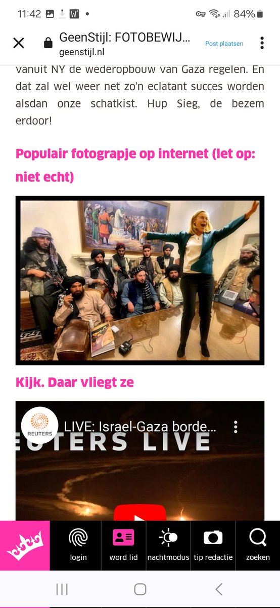 Walgelijke rotzakken #GeenStijl
Oa door jullie is Kaag jarenlang gehaat en jullie hebben mede de democratie hier ondermijnd! Met je GeenPeil en alle aanvallen richting D66 en Kaag en andere nare acties.