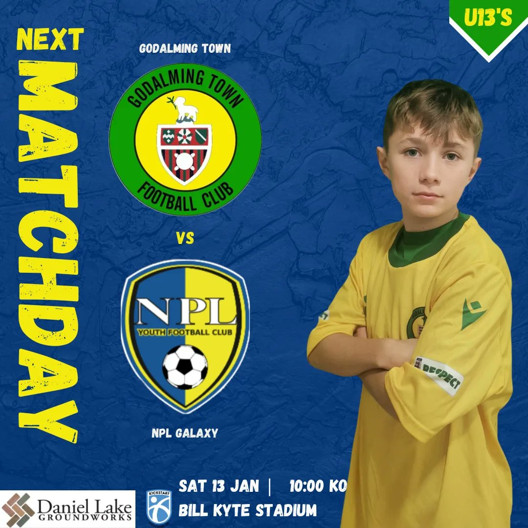 Our U13s are at home this weekend, hosting NPL Galaxy for a 10am Kick off at the Bill Kyte Stadium!

⏲️10:00am KO
📆Sat 13th Jan
🆚NPL Galaxy
📌Bill Kyte Stadium 
🏆 EBFA Division One🏆