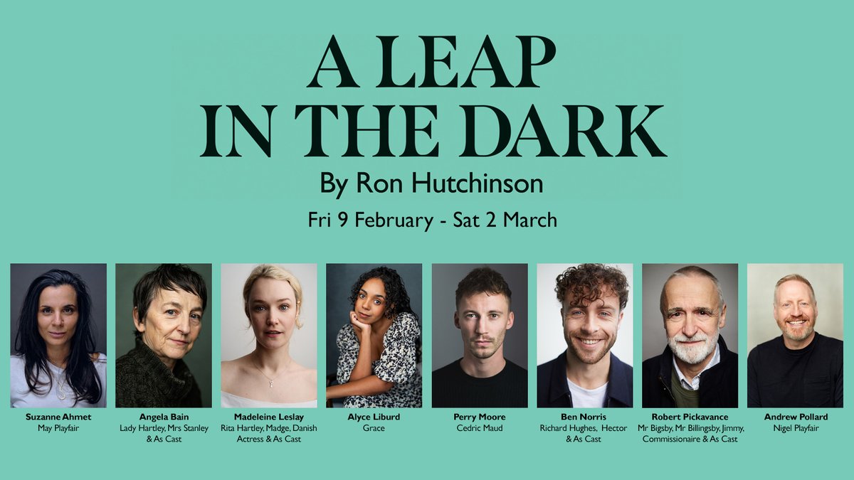 Yesterday we welcomed the cast for our production of #ALeapInTheDark. The read-through was an absolute delight and we can't wait to share this incredibly funny play with our audiences. Directed by Caroline Wilkes it opens on Fri 9 Feb. To book: bit.ly/3vtKSn4
