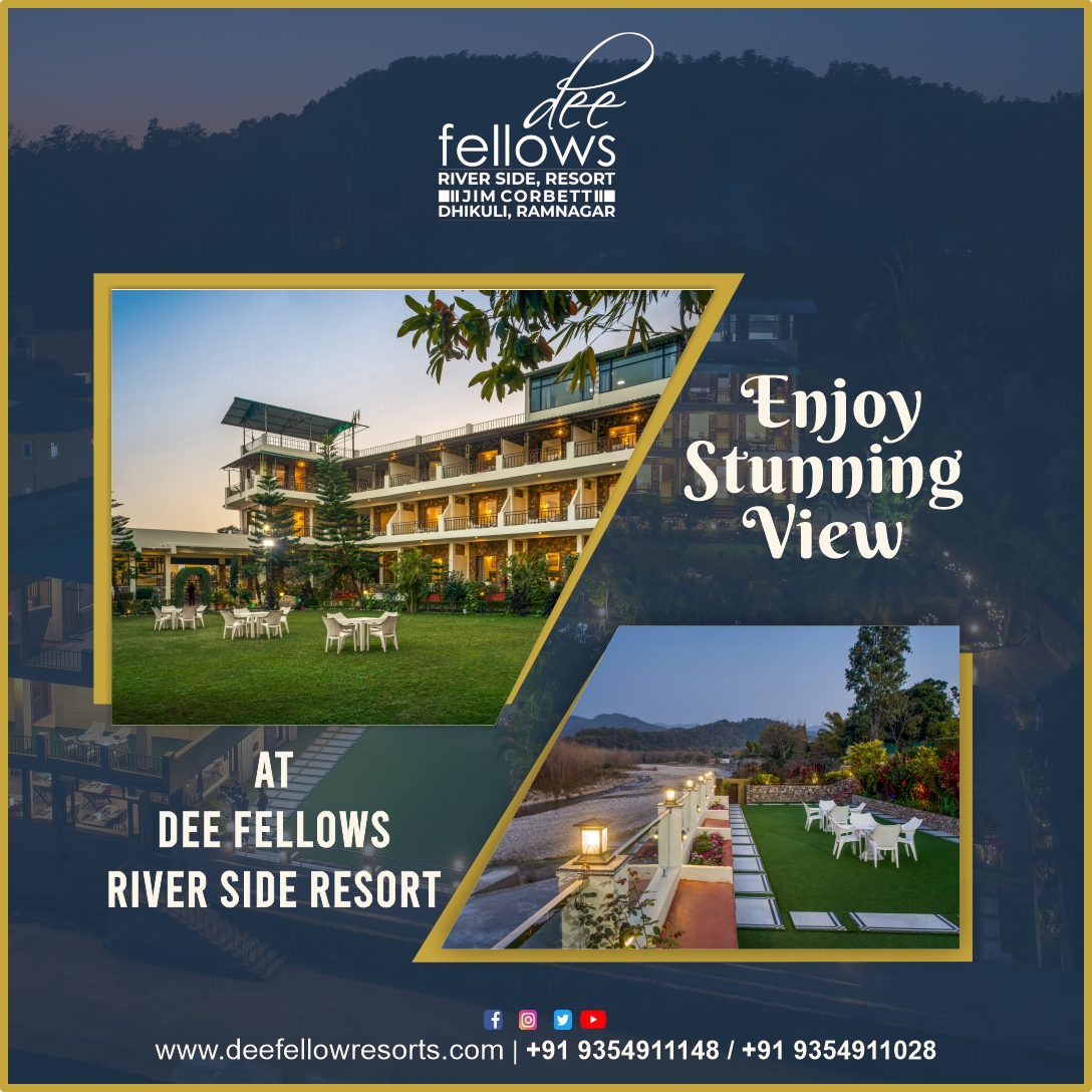 Treat yourself to an idyllic getaway, featuring luxurious accommodations, breathtaking vistas, and the serenity of nature, exclusively at Dee Fellows Resort💙

#deefellowsresort #jimcorbett #uttarakhand #luxuryresort #resortlife #luxuryrooms #enjoyment #besttime #beautifulresort