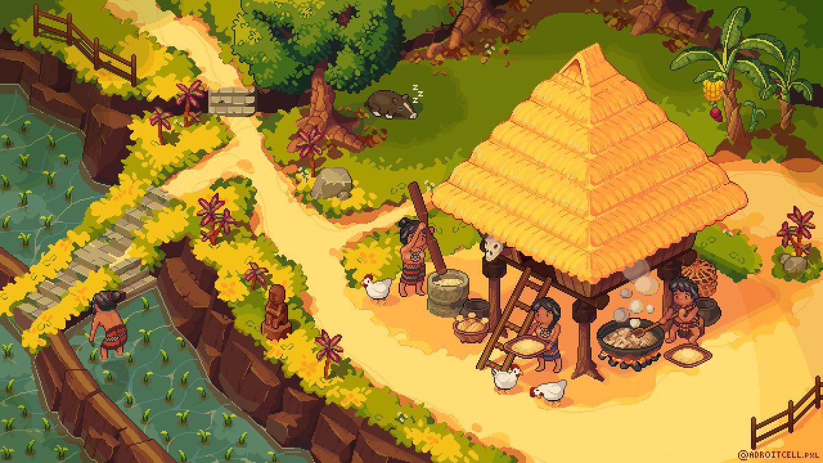 adroitcell's tweet photo. (RTs are appreciated! 🫶)

#PortfolioDay! I'm adroitcell (ad), a Filipino 🇵🇭 pixel artist that makes isometric pixel art scenes, but can do anything pixel, looking for some work!

📧: adroitcell@gmail.com 
🎨: https://t.co/J0j8PmU1wa 

 #pixelart #pixelartist #artph #gamedev https://t.co/pw5xU8P3zA