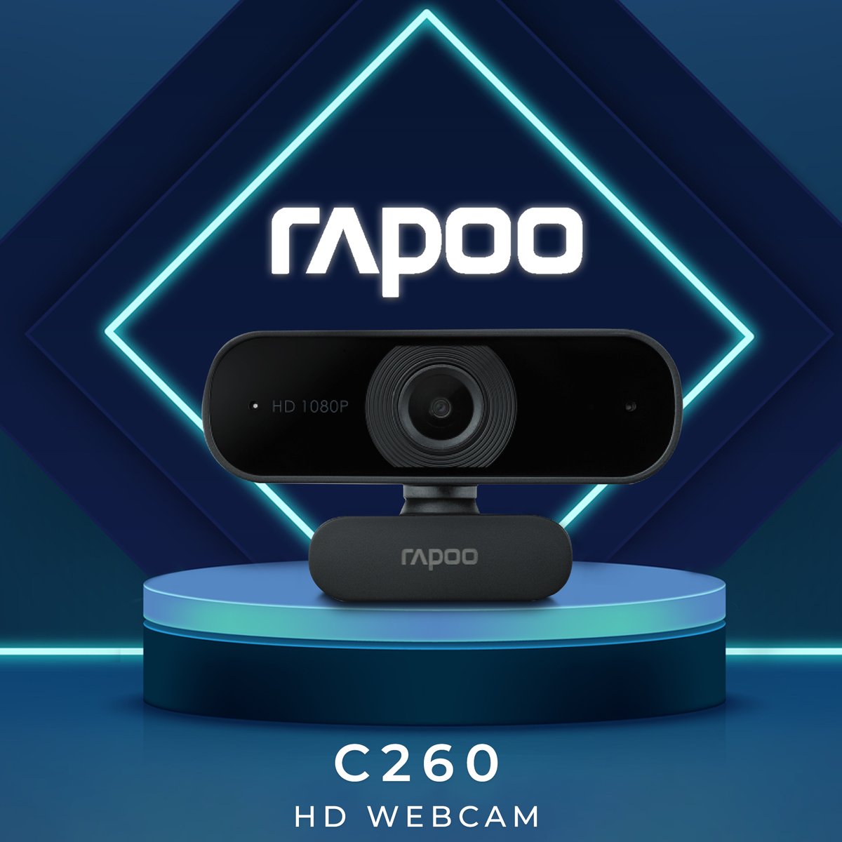 RapooAfrica's tweet photo. ๐ธ Clarity in every frame! Experience 1080P sharpness with the Rapoo C260 Webcam. ๐๏ธ
Available in store @ Computer Mania, BT Games and Incredible Connection ๐ช
#upgradeyourview #workfromhome #essentials https://t.co/C9RxOhP6CF