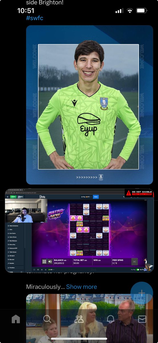 ⁦<a href="/Trainwreckstv/">Trainwreck</a>⁩ u signed for Wednesday 😂😂