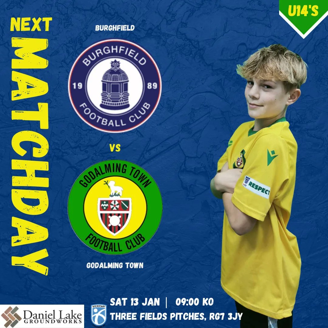 Our U14s are on the road for the first time in 2024 as they travel to Burghfield!

⏲️09:00am KO
📆Sat 13th Jan
🆚Burghfield
📌Three Fields Pitches, RG7 3JY
🏆 EBFA Division One🏆