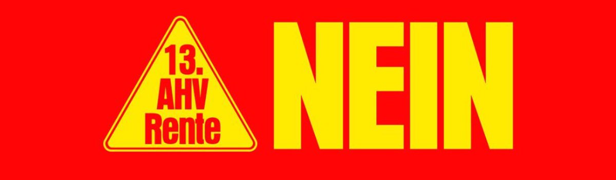 Mit der unfairen 13. AHV-Rente wird Geld versprochen, das wir nicht haben! Es ist unredlich seitens Initianten, die gigantische Finanzierung, die erforderlich ist, nicht zur Abstimmung zu bringen! NEIN zur 13. AHV-Rente. Denkt an uns Junge - wir wollen eine schuldenfreie #AHV!