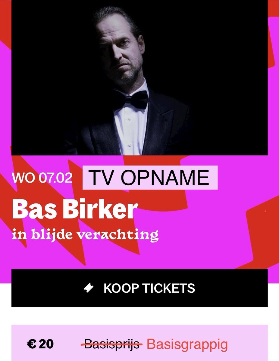 basbirker's tweet photo. Hartstikke leuk dat ik #inblijdeverachting in de @ArenbergAntwerp mag opnemen voor tv. 

Maar niemand, ik herhaal, NIEMAND, noemt mij prijs. Ik ben potdomme geen prijs. 

Ergo: zo. Fixed that.

#basisprijs #opname #erzijnnogkaarten https://t.co/4bA9wrttf8