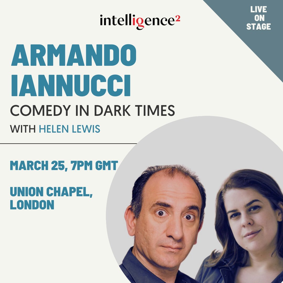 intelligence2's tweet photo. We are very excited to announce @Aiannucci and @helenlewis for a live event this Spring !

Info + tickets: https://t.co/aevg3E3eRS https://t.co/eHdbWM3uTI