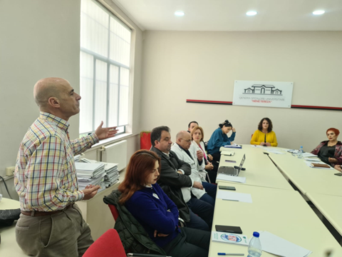 WHOAlbania's tweet photo. 🚨 Lajm i bukur nga QSUNT dhe WHO Albania! 🚑 Simulimi ynë i fundit (TTX) shënoi një hap përpara në rritjen e gatishmërisë në emergjenca. Në ushtrim morën pjesë 126 profesionistë. Të përkushtuar për sigurinë e qytetarëve. 💪🏥 #QSUNT #EmergencyPreparedness #WHOAlbania https://t.co/SHADjPHXLD