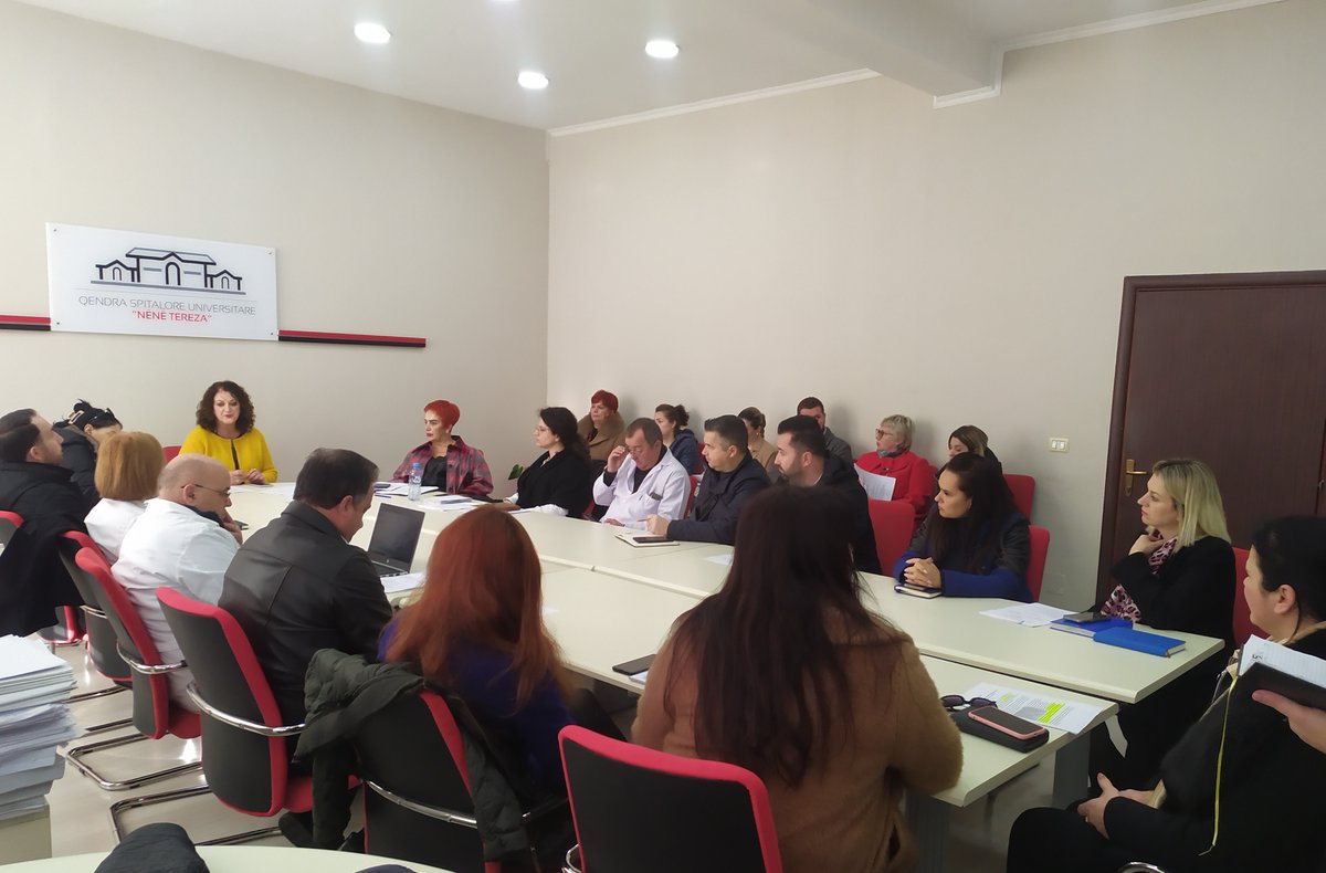 WHOAlbania's tweet photo. 🚨 Lajm i bukur nga QSUNT dhe WHO Albania! 🚑 Simulimi ynë i fundit (TTX) shënoi një hap përpara në rritjen e gatishmërisë në emergjenca. Në ushtrim morën pjesë 126 profesionistë. Të përkushtuar për sigurinë e qytetarëve. 💪🏥 #QSUNT #EmergencyPreparedness #WHOAlbania https://t.co/SHADjPHXLD