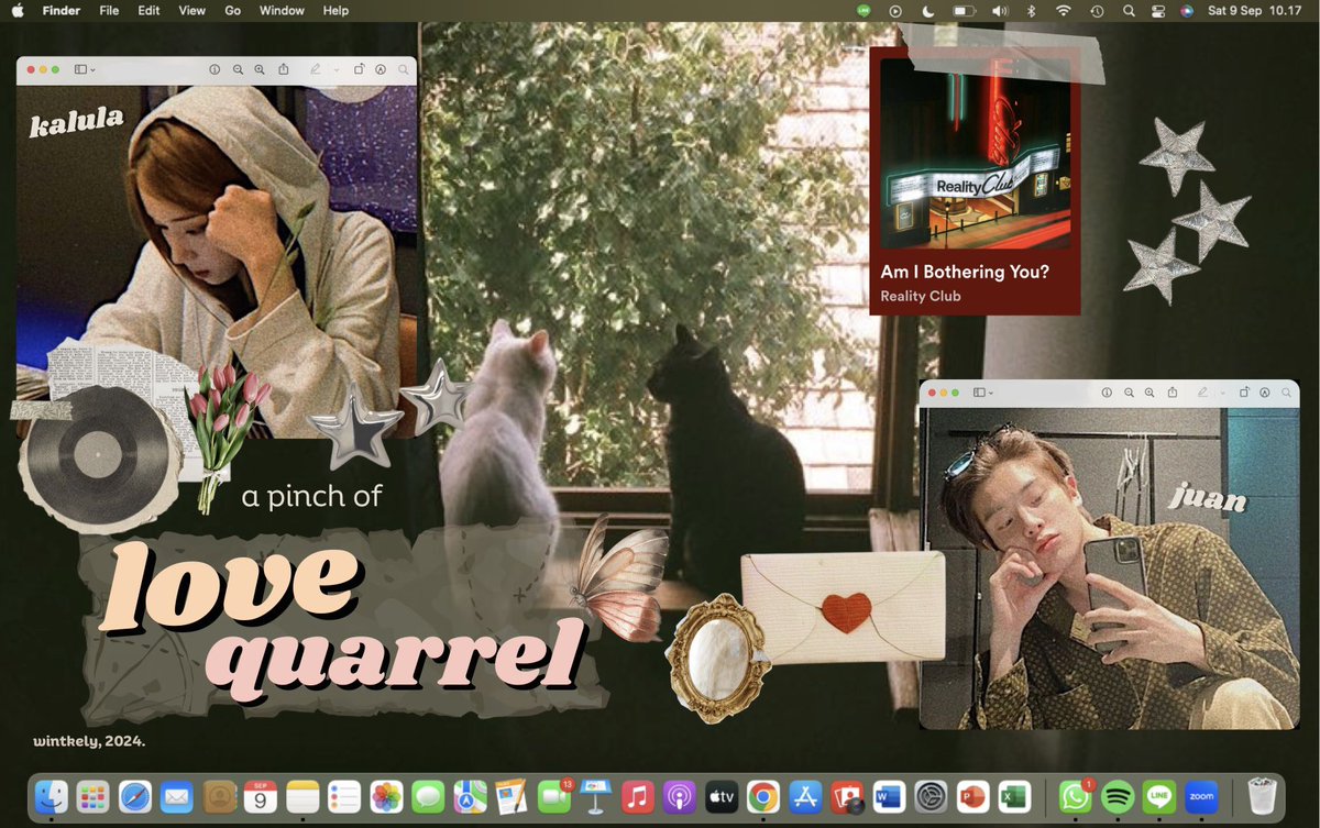 love quarrel
—
a wintke short au,
written by lily.