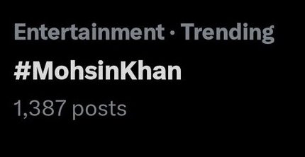 mohsinszone's tweet photo. just one introduction mini teaser and he's trending along with his first web series name 😭❤🔥

#MohsinKhan #JabMilaTu #MoMinions #MohsinAsMaddy https://t.co/5p5lr3kPCw