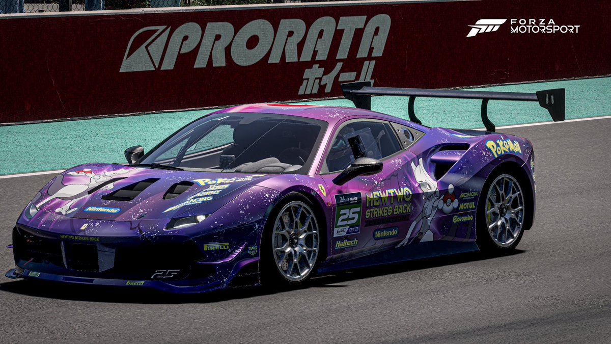 Hi all. New design available for the Ferrari No.25 488 Challenge. Follow me in game for more designs. Thanks for looking GT: RobzGTi @ForzaMotorsport #fm #forzapaintbooth #forza #ForzaMotorsport #forzaliveries @Pokemon #pokemon