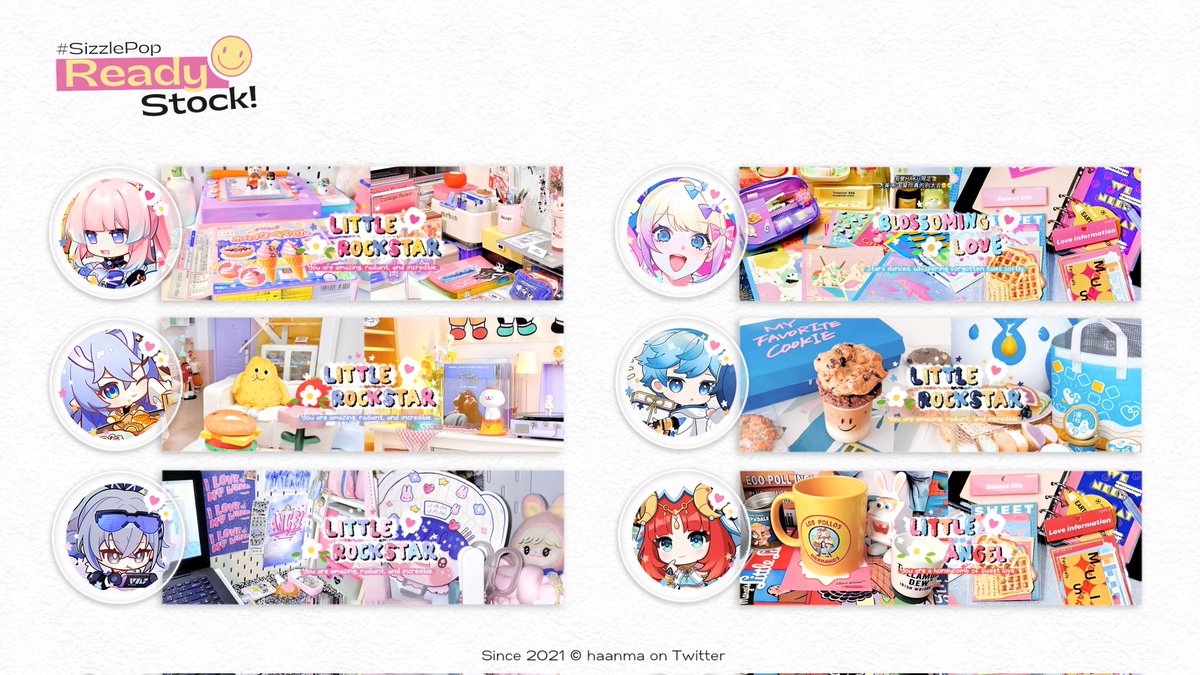 haanma's tweet photo. help repost temen-temenn, thank you! 🥺

aku ada ready stock layout #SizzlePop dengan harga 6k/each dan ava png only, bisa ditake hari ini jam 19.00 WIB lewat DM. nomornya ada di ALT yaaa! 💗💥

#zonauang #zonaba https://t.co/qxGd6qF8h5